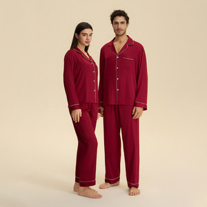 Custom Satin Pajama <strong>Set</strong> <strong>for</strong> Women Long Sleeve Couple Nightwear Matching Pajamas <strong>Set</strong> <strong>for</strong> Couples <strong>Family</strong> Night Suit Pijama - Product Image 1