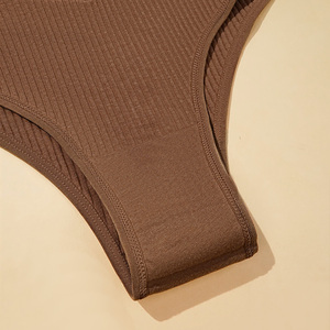 महिलाओं के कपास थोंग पैंटी कम कमर सेक्सी अंडरवियर महिला भित्ति - Product Image 6