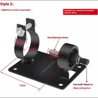 Accessoire de support de meuleuse d'angle électrique 220V multifonction pour perceuse à main et polisseuse pour meuleuses