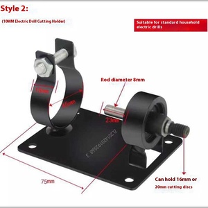 220V Elektrische Haakse Slijpstandaard Accessoire Multifunctioneel Voor Handboorsnijmachine & Polijstmachine Voor Slijpmachines - Product Image 4
