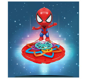 KK 5D Électrique Animal Jouet Véhicule Clignotant Lumière et Musical <span class=keywords><strong>Spiderman</strong></span> À Piles En Plastique OMNI DIRECTION - Product Image 5