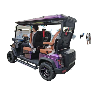 Nouvelle Voiturette de Golf Classique 2026, 3-4 Places, Matériau Acier, Moteur 5000W, Batterie 48V, Certifiée CE, Phares LED, 30-50km/h, 2+2 Places, Électrique - Product Image 2