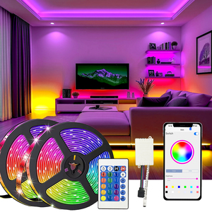 Bande lumineuse <span class=keywords><strong>LED</strong></span> néon <span class=keywords><strong>RGBW</strong></span> imperméable pour extérieur, <span class=keywords><strong>ruban</strong></span> 2835, connectivité USB, indice de protection IP65, flexible, lampe de Noël - Product Image 1