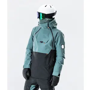 Combinaison de neige d'hiver coupe-vent chaude 10000mm imperméable à l'eau Sports de plein air Ski Snowboard Jacket for Adult