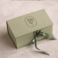 Emballage de parfum personnalisé de haute qualité, boîte magnétique avec gaufrage, doublure en éponge, boîte cadeau moderne de luxe recyclable pour bougies parfumées