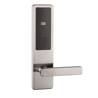 Serrure de porte sans fil d'entrée programmable de sécurité d'hôtel