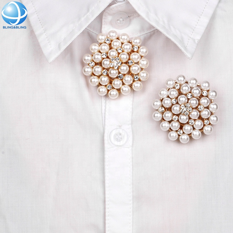 Set Di 4 Spille Vintage Con Perle E Strass Per Donna – Eleganti E Alla Moda