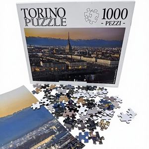 Rompecabezas de Papel Educativo Premium Personalizado, <span class=keywords><strong>Juego</strong></span> para Aliviar el Estrés para Adultos, 1000 Piezas, Rompecabezas con Certificación FSC - Product Image 1