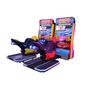 Simulador de Motocicletas de Carreras para Dos Personas, Máquina de Juego Arcade Operada con Monedas, en Inglés, Muy Popular - Product Image 2
