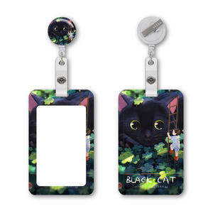 <span class=keywords><strong>Porte</strong></span>-badges RTS Funny Cat ID avec <span class=keywords><strong>porte</strong></span>-<span class=keywords><strong>badge</strong></span> rétractable avec bobine lourde rétractable - Product Image 1