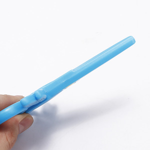 Children's Plastic Scissors Blue Round Tip Craft Safe Student Scissors For Paper Cutting And School Use - Product Image 3