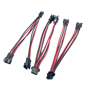 OEM Kabel SM 2-pins vrouwelijke/mannelijke connector draadkabels 2,54 mm pitch voor LED strip connector pigtail plug kabel - Product Image 5