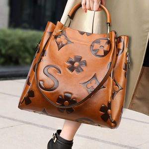 Elegante Bolso de Mano para Mujer, Gran Capacidad, Estilo Vintage 2025, Minimalista, Bolso de Hombro, Bolso Tote, Moda, Bolso para Madre e Hija - Product Image 1