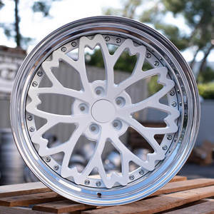 Juego de 2 Rines Cóncavos Profundos 5x120 de 18 Pulgadas Blancos, Rines Blancos de <span class=keywords><strong>17</strong></span> y 18 Pulgadas para Opel <span class=keywords><strong>Astra</strong></span>, Volkswagen Tiguan - Product Image 2