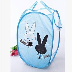 Panier à linge pliable portable en polyester à imprimé de dessin animé pour enfants de style américain, pour la <span class=keywords><strong>chambre</strong></span> à coucher, le rangement intérieur et extérieur - Product Image 6