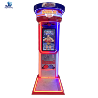 Machine de boxe électronique à monnayeur pour jeu d'arcade de frappe, modèle ultime de puissance de coup, pour divertissement de rue
