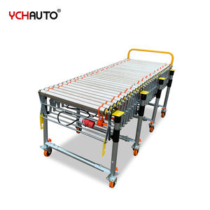 Transportador de rodillos flexible O Correa funcionando para transportador motorizado de caja de 30kgs para funcionamiento de doble dirección de almacén - Product Image 3