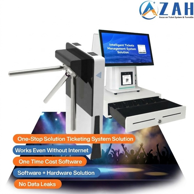 NFC Wristband Gate Expo Hall Congress Center Trade Show Badge Scan Exhibitor Access Festival Event Turnstile Ticketing Software