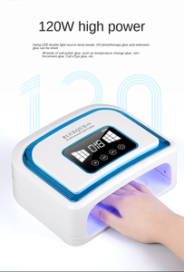 Lámpara UV Profesional Recargable BLUEQUE V10 de 120W para Uñas, Luz de Curado Rápido, Luz LED para Secado de Esmalte de Uñas - Product Image 5