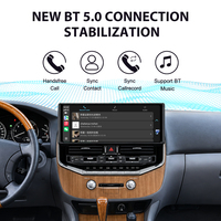 Écran ZWNAV 16,2 pouces pour Toyota Land Cruiser LC100/Lexus LX470 2002-2007, autoradio multimédia Android 13, lecteur Navi DSP, unité principale