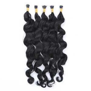 Extensiones de Cabello con Punta Nano de Alta Calidad de Fábrica, Cabello Humano Virgen Remy con Ondas Profundas, Cabello Brasileño Sin Procesar 10A - Product Image 5