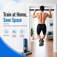 Barre de traction horizontale portable et réglable de 70 à 160 cm pour la maison, antidérapante, pour cadre de porte intérieur, équipement de sport pour l'entraînement
