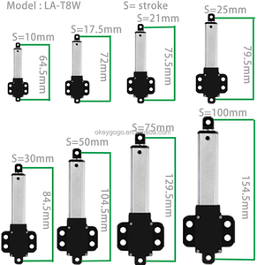 12V 24vdc Actuator Lineaire 6000n Hoge Snelheid Buisvormige Micro-Hefkolom Lineaire Actuator Elektrische Tafellift Mini Lineaire Actuator - Product Image 3