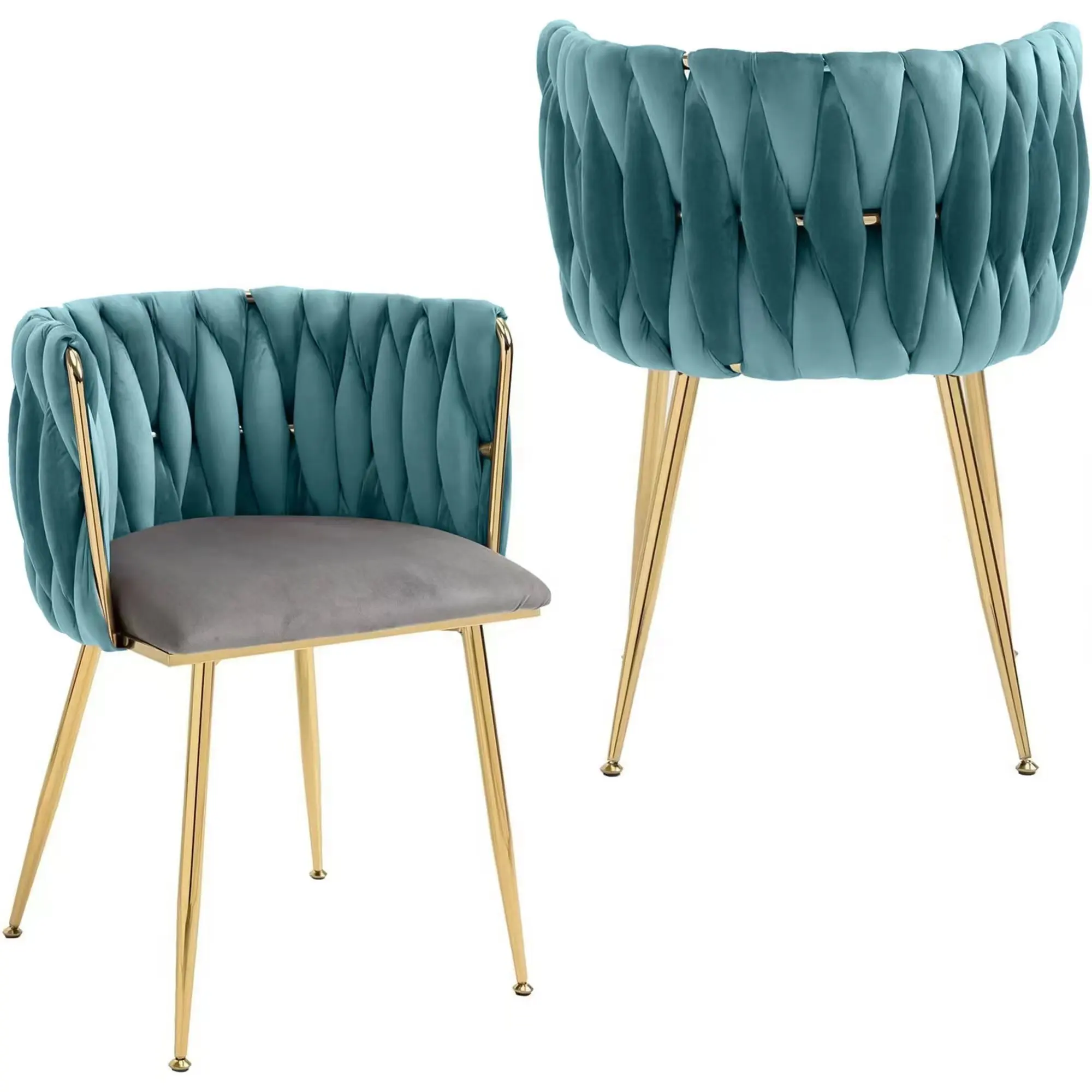Sofá esponjoso de diseño creativo, sillón de terciopelo nórdico para manicura, silla cómoda con respaldo