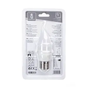 Lampadina LED a candela E27 3W, luce calda, a basso consumo, ideale per decorazione e ambienti accoglienti. - Product Image 3