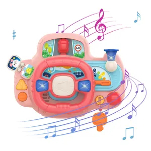 Baby Educational Toys Musical Children's Steering Wheel Simulate Driving Toy Kids Steering Wheel Simulation Toy 6 To 12 Months