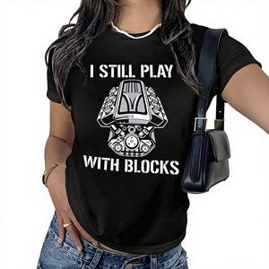 เสื้อยืดลำลองผู้หญิง KW MODA สำหรับฤดูใบไม้ผลิ/ฤดูร้อน สีเดียว พิมพ์ลายมาตรฐาน ผลิตในประเทศจีน - Product Image 1