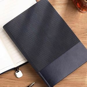 2026 High Quality Business <b>Office</b> School Leather Cover Diaries A5 Notebooks with <b>Gift</b> Set - Product Image 2