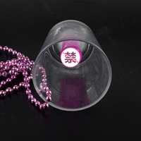 Verres à boire en plastique mignons pour fête de fiançailles, fête de mariage, fête de bachelorette, verre à liqueur en forme de pénis, collier
