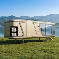 Casa Prefabricada Modular de Acero Galvanizado Grado B, Estándar CE, Cápsula Espacial para Hotel, Moderna, con Certificación CE de China