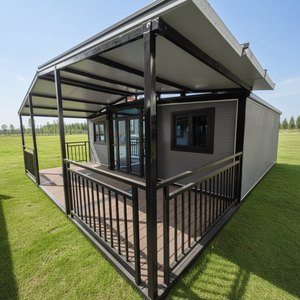 Casa Estética Prefabricada Modular con Techo Triangular, Estilo Jungla, para Resort <span class=keywords><strong>en</strong></span> <span class=keywords><strong>Bali</strong></span> - Product Image 1
