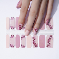 Vente en gros de bandes de vernis à ongles réelles non toxiques