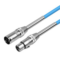 Haute Qualité Équilibrée XLR Câble XLR Microphone Câble Mâle à Femelle Avec Plusieurs Longueurs 3ft 10ft 15ft 20ft 50ft