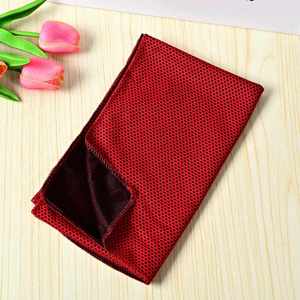 ผ้าเช็ดตัวไมโครไฟเบอร์แบบตาข่ายระบายความร้อน ขนาด 32x12 นิ้ว เป็นมิตรกับสิ่งแวดล้อม ซึมซับเหงื่อได้ดี บรรจุในขวดพร้อมกระเป๋าเดินทาง เหมาะสำหรับแจกในงานแสดงสินค้า - Product Image 4