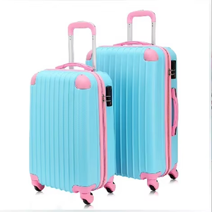 Meilleures ventes Bagages à roulettes ABS Couleurs assorties <span class=keywords><strong>Valise</strong></span> de voyage à coque dure à la mode avec 4 coins de protection - Product Image 4