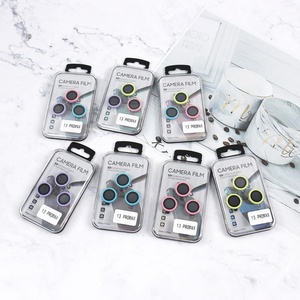 กระจกกล้องเรืองแสง 9H HD สำหรับ iPhone 14 14ProMax 11 13 12 ฟิล์มกันรอยเลนส์โทรศัพท์มือถือเรืองแสง ขายส่งจากกวางโจว - Product Image 6