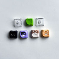 Custom Keycaps Mechanical Keyboard Caps XDA OEM Cherry Profile R4 1U PBT ABS Custom Design Keycap Fidget Keychain Clicker Caps