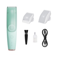 Portable automatique aspiration 6 en 1 bébé cheveux liss tondeuse pro électrique étanche sans fil aspirateur hommes coupe de cheveux tondeuses à cheveux