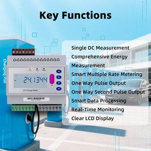 YADA DCM3366D-J-G <span class=keywords><strong>Compteur</strong></span> à taux multiples intelligent unique Compteurs d'énergie <span class=keywords><strong>électrique</strong></span> cc pour station de charge EV Chargeur cc - Product Image 5