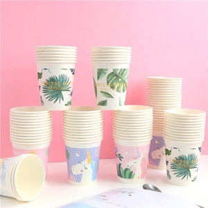 Gobelet en papier à paroi simple, le plus populaire et mignon, gobelet en papier pour filles, personnalisable, gobelet en papier jetable - Product Image 6