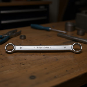 Llave de Boca Doble de 17 y 19 mm, Tamaño Métrico, Acero al Cromo Vanadio - Product Image 3