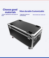 Flight Case pour Éclairage Scénique OEM ODM, Étui de Transport Antichoc pour Entreprise de Location d'Éclairage, Production d'Événements et Transport de Spectacles Itinérants
