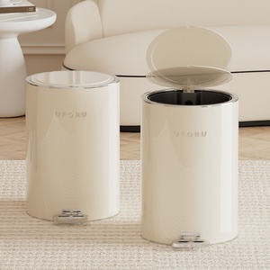 <span class=keywords><strong>Poubelle</strong></span> à pédale en fer, style INS, haute qualité, pour intérieur, <span class=keywords><strong>salle</strong></span> <span class=keywords><strong>de</strong></span> <span class=keywords><strong>bain</strong></span>, chambre, avec couvercle, grande capacité, étanche, silencieuse, pour salon SJ - Product Image 3