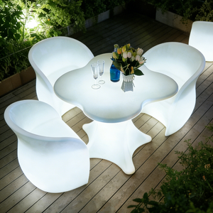Sofás de Mesa LED Luminosos para Discoteca, Muebles Iluminados para Sala de Estar y <span class=keywords><strong>Bar</strong></span>, Estilo Dubái - Product Image 5