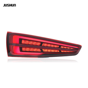 JUSHUN <b>LED</b> Tail <b>Light</b> Assembly For Audi Q3 2013-2018 <b>Red</b> Version 12V Retrofit Upgrade - Product Image 4