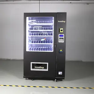 Máquina Expendedora de bebidas frías personalizada de fábrica de China ISO9001 máquina expendedora de pestañas rosas WiFi de bajo consumo de energía